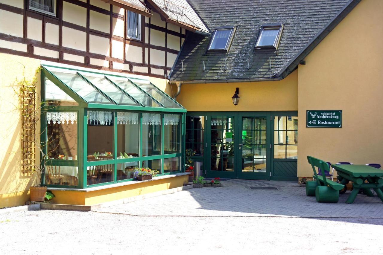 ホテル Forsthaus Luchsenburg Ohorn エクステリア 写真